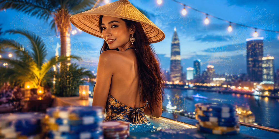 Người dùng tại TP.HCM trải nghiệm cá cược thể thao trực tuyến với biểu tượng nón lá Việt Nam